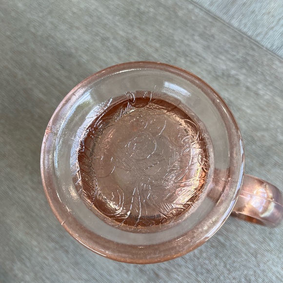 Vintage Depression Glass Pitcher - Picture 5 of 7
